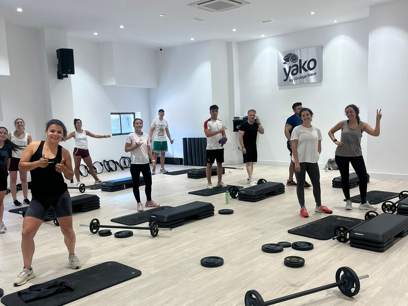 zona clases dirigidas gimnasio fuencarral