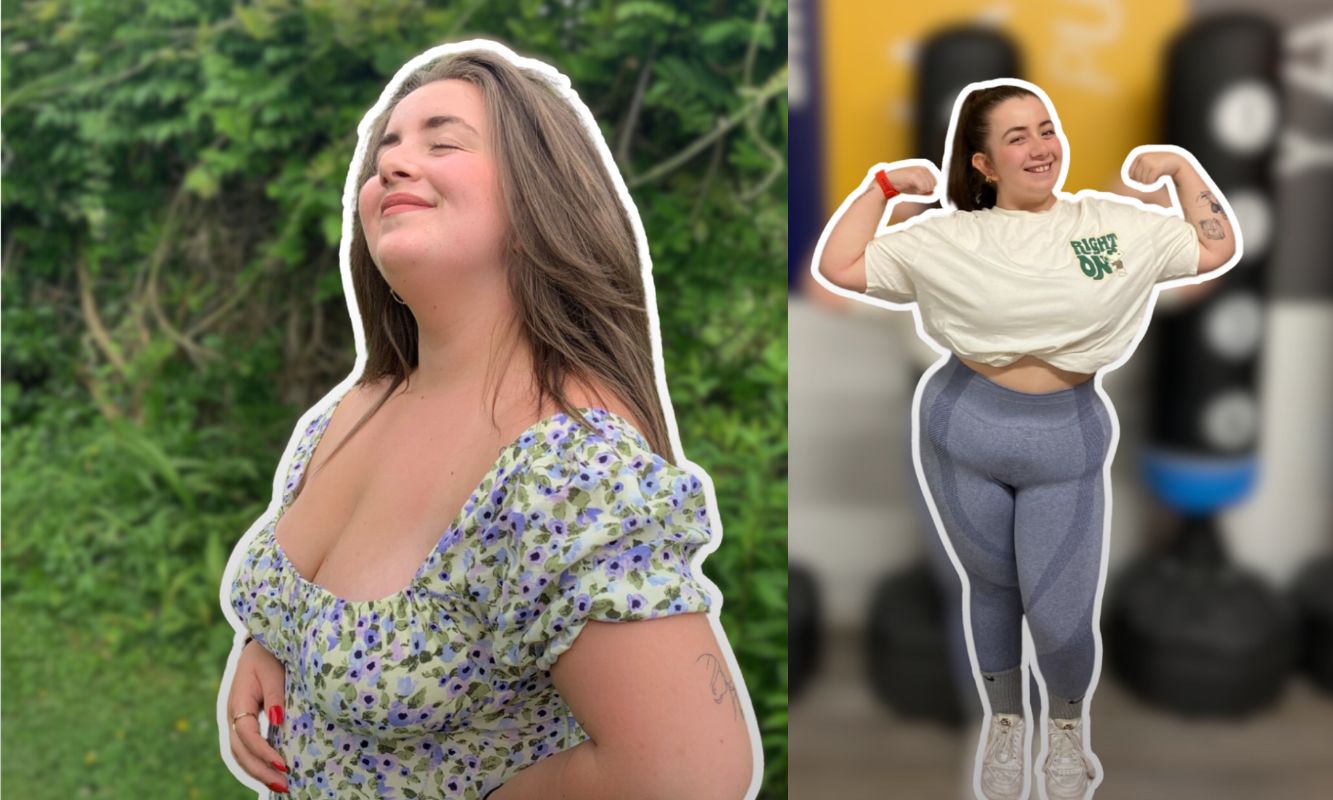 avant et apres transformation de safia grace au sport chez l orange bleue