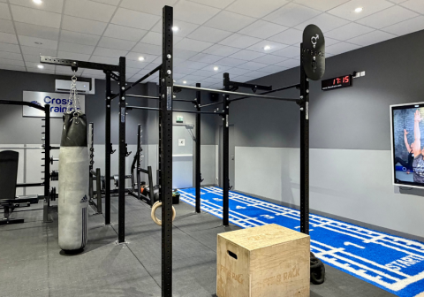 espace cross training lorange bleue le blanc