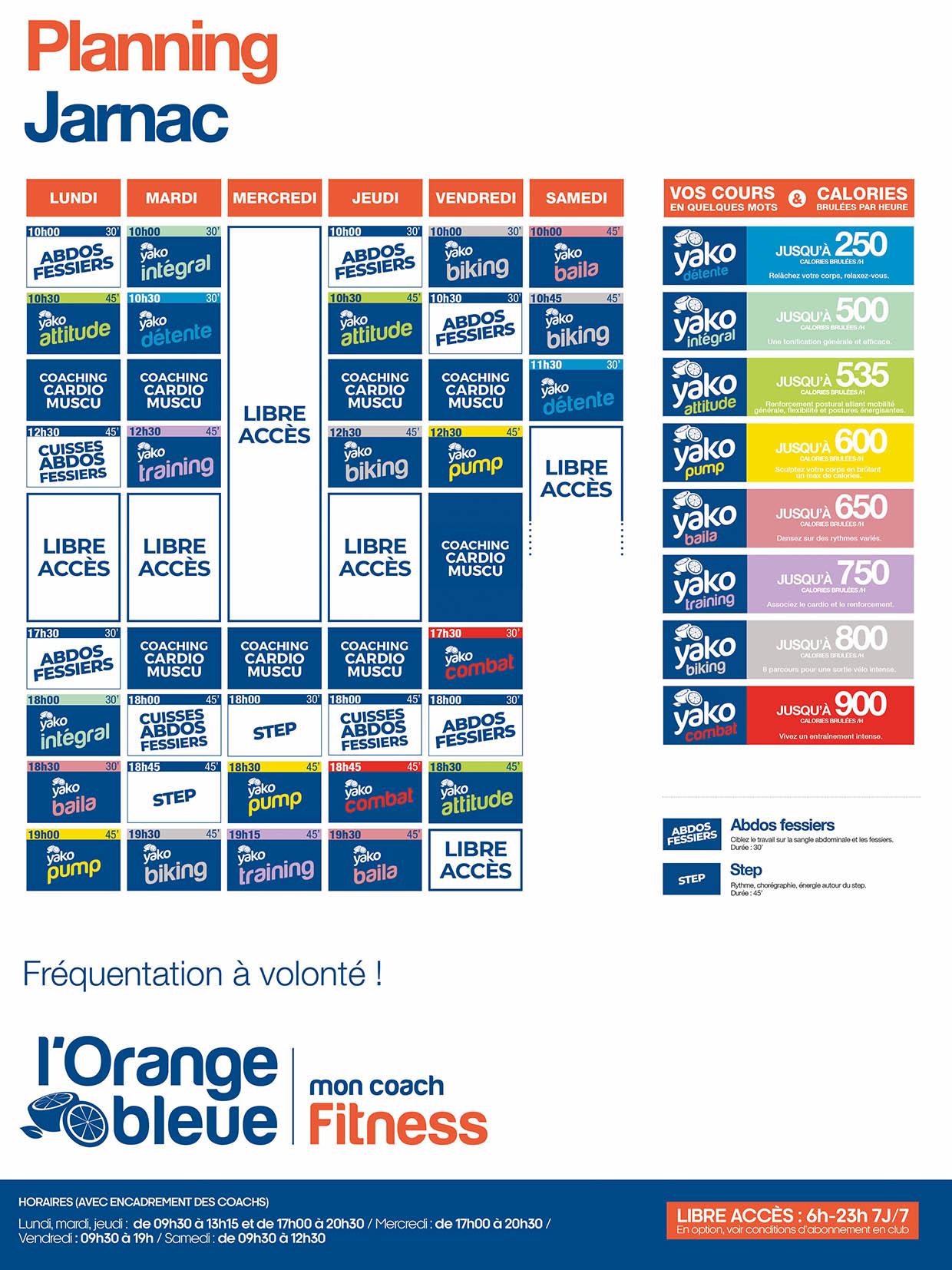 334 planning salle de sport jarnac