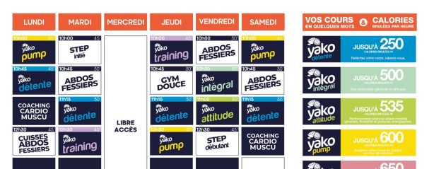 750 planning salle de sport villemoisson