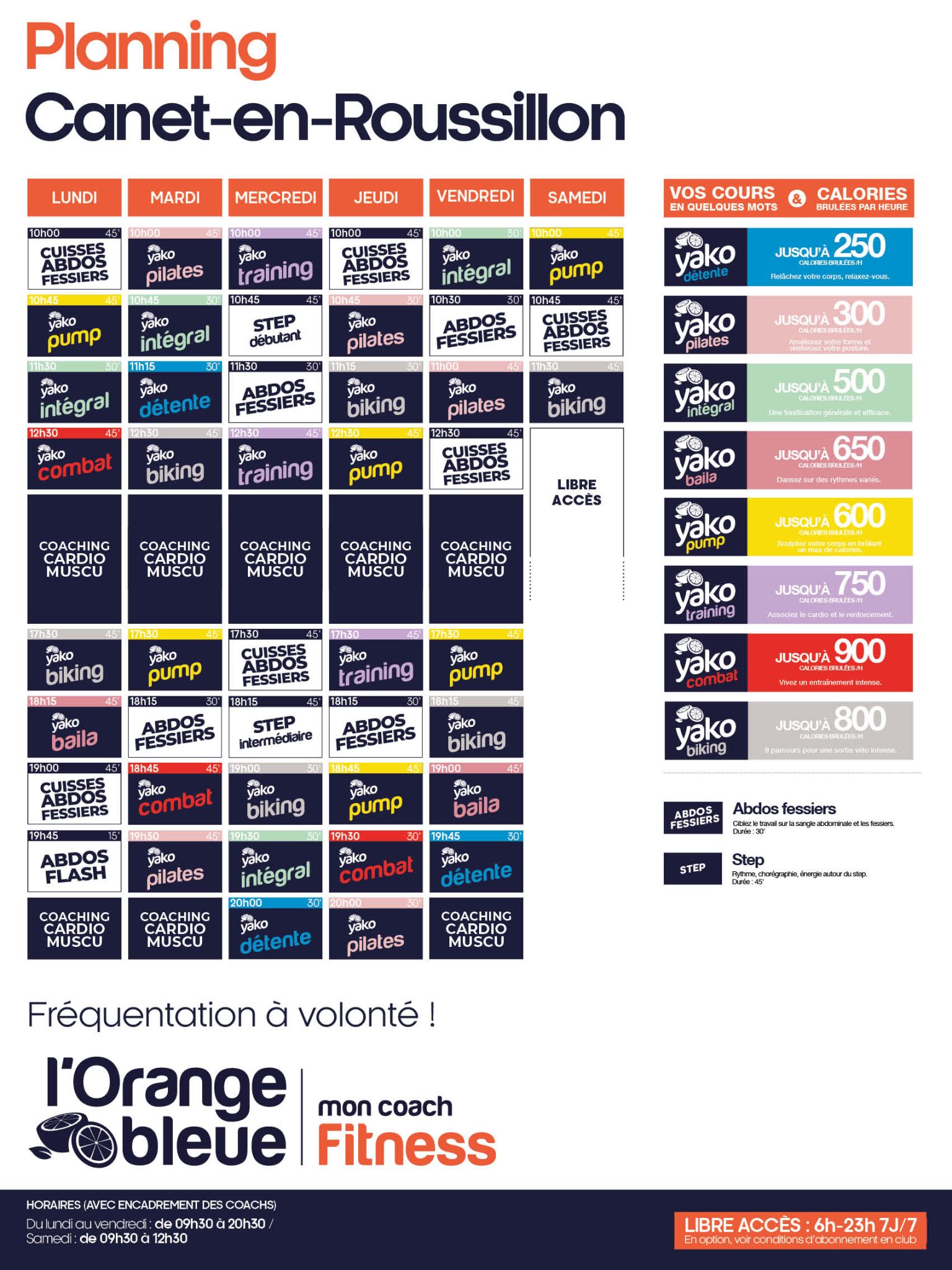 754 planning salle de sport canet en roussillon