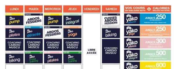 755 planning salle de sport saint erblon