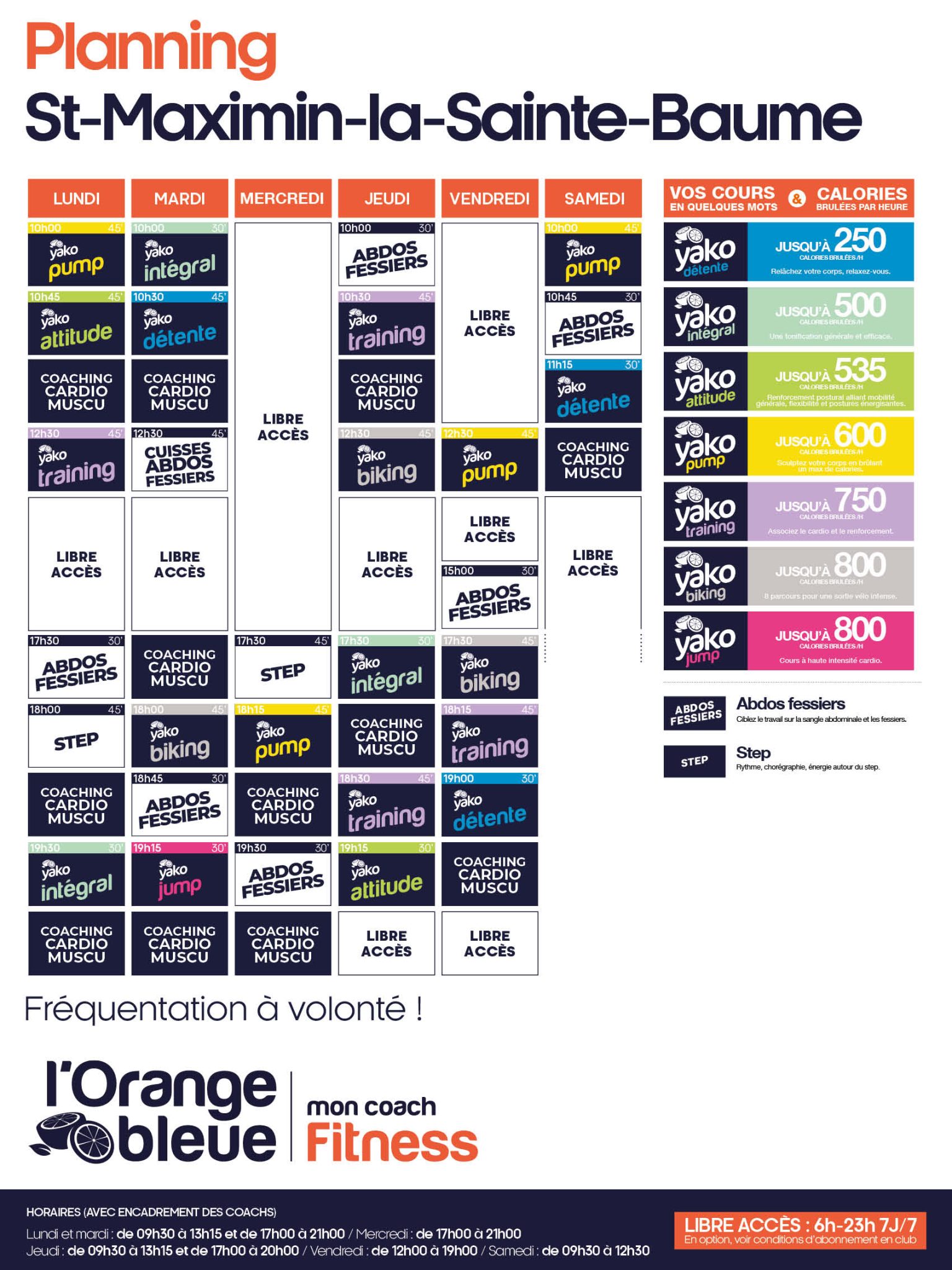 757 planning salle de sport saint maximin la sainte baume