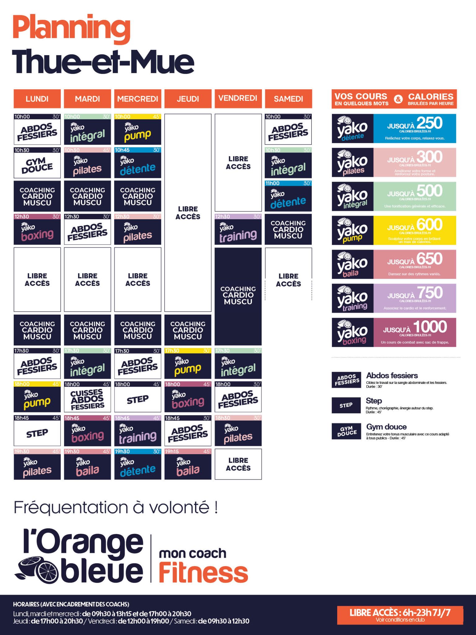 758 planning salle de sport bretteville l'orgueilleuse