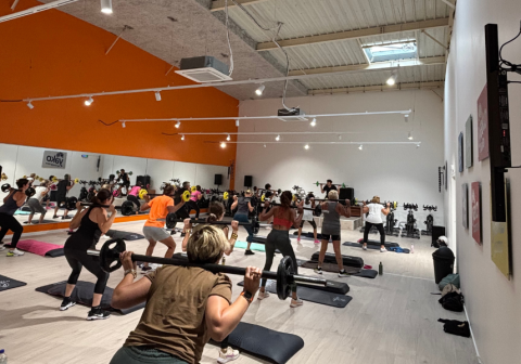 salle de cours collectifs lorange bleue canet en roussillon