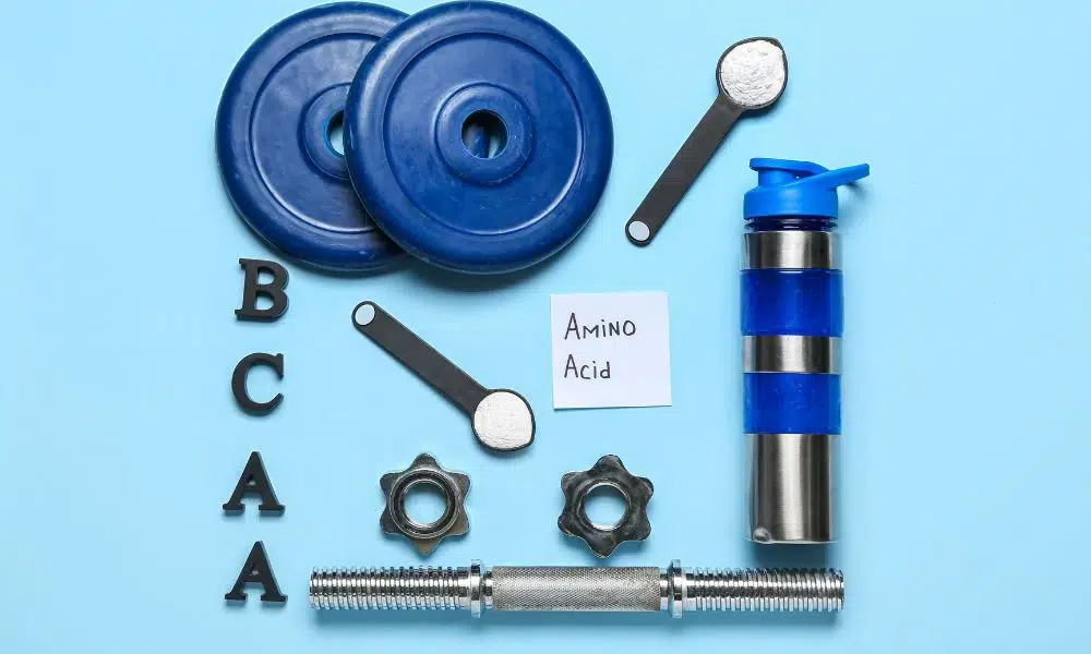 bcaa letras con pesas