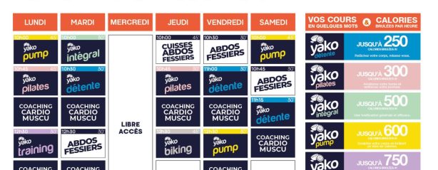 804 planning salle de sport le pont de beauvoisin