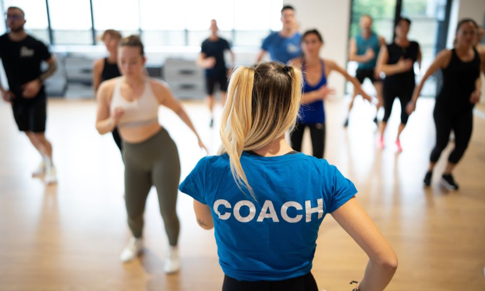 cours collectifs aerobic lorange bleue