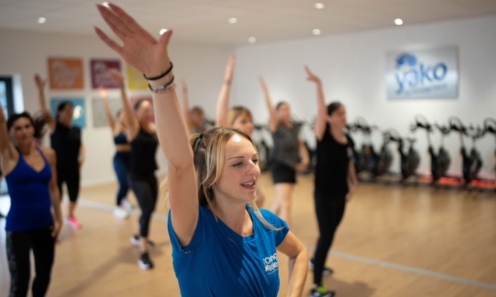 lorange bleue cours collectifs aerobic