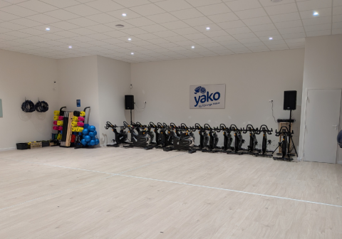 salle de cours collectifs lorange bleue le pont de beauvoisin