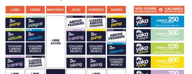 806 planning salle de sport sennecey