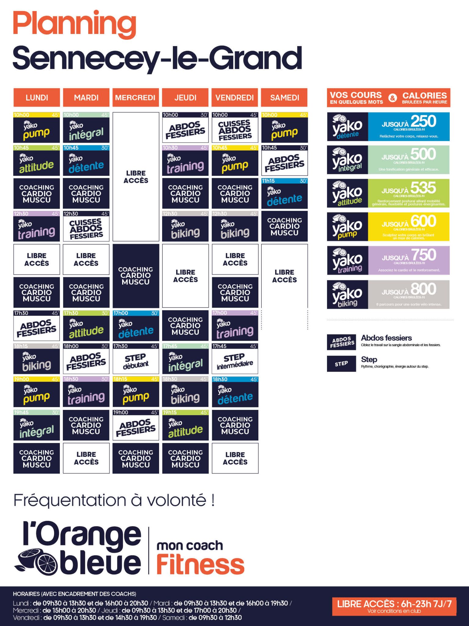 806 planning salle de sport sennecey