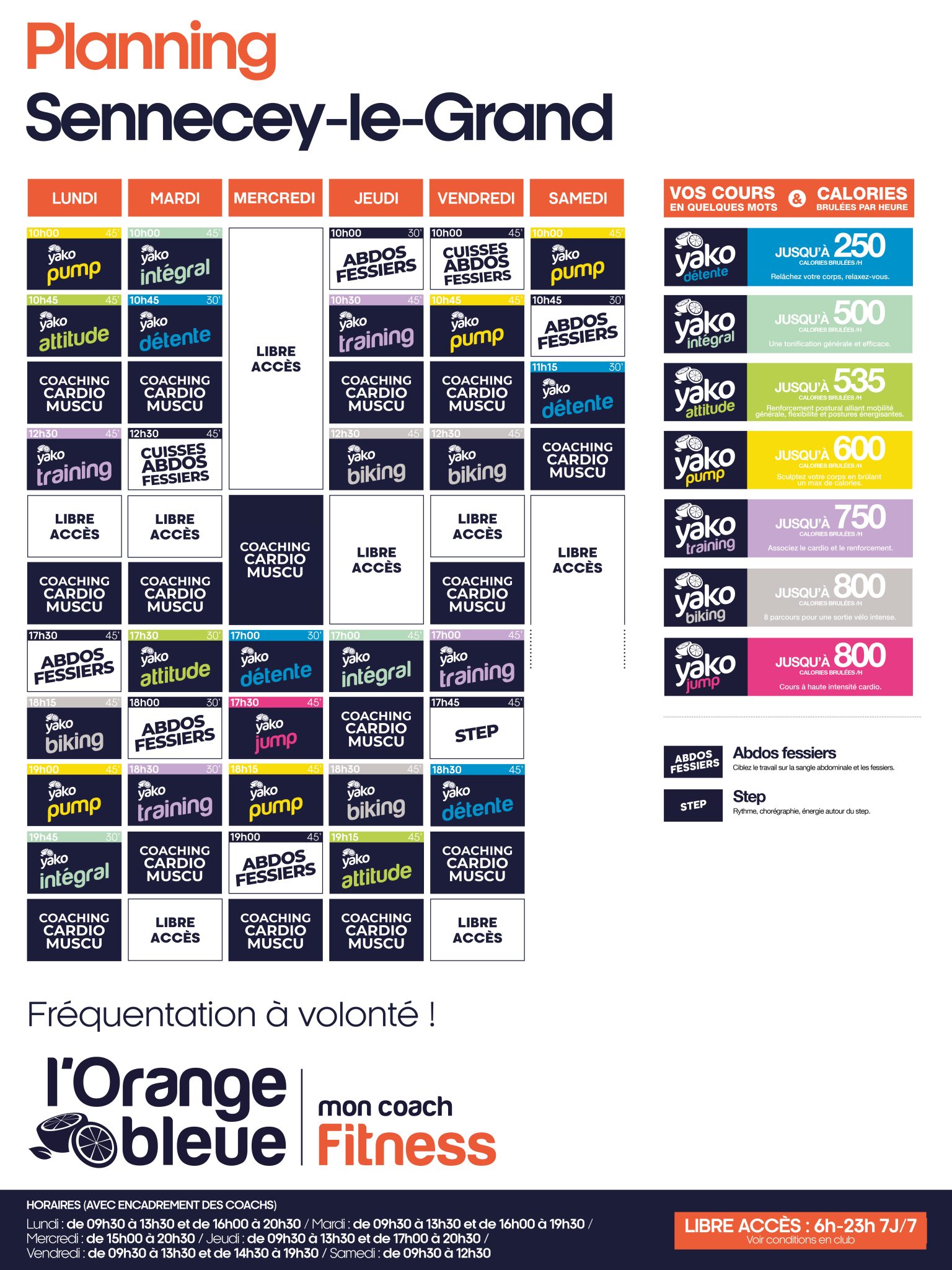 806 planning salle de sport sennecey
