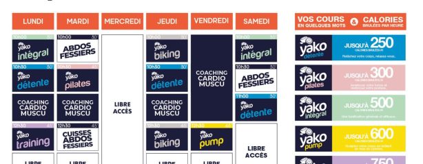 808 planning salle de sport soyaux