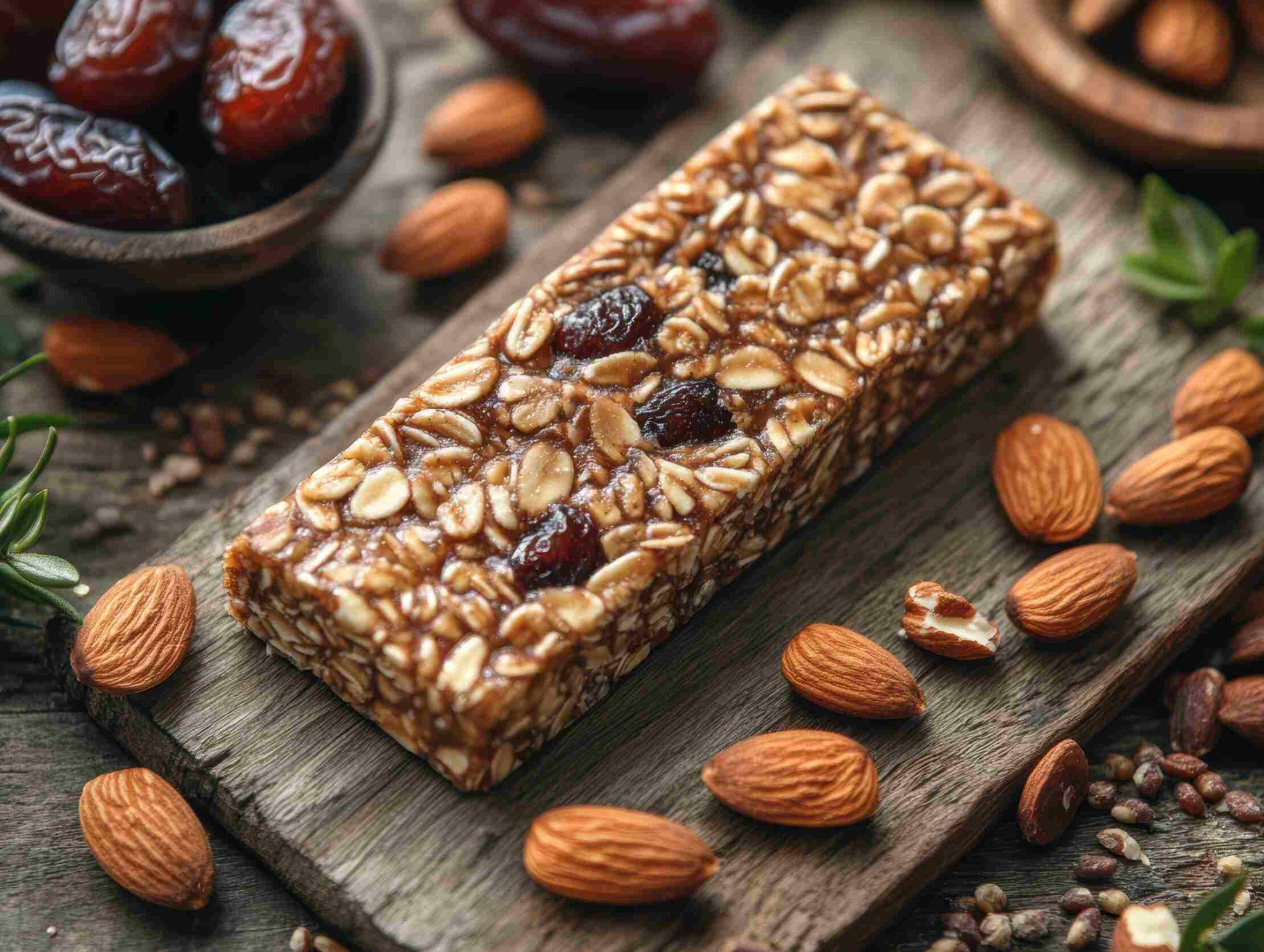 barritas energéticas de frutos secos (veggie)