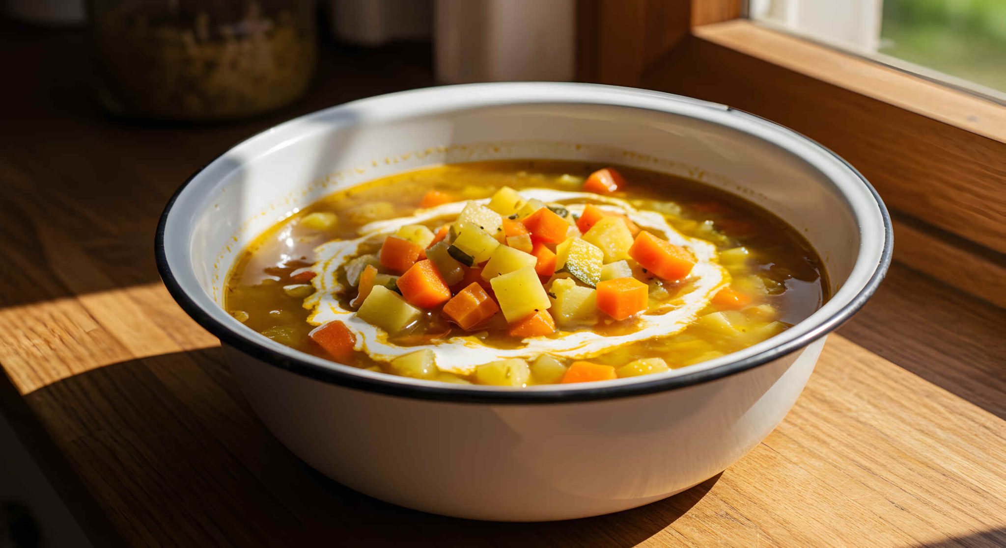 crema de zanahoria y calabacín (veggie)