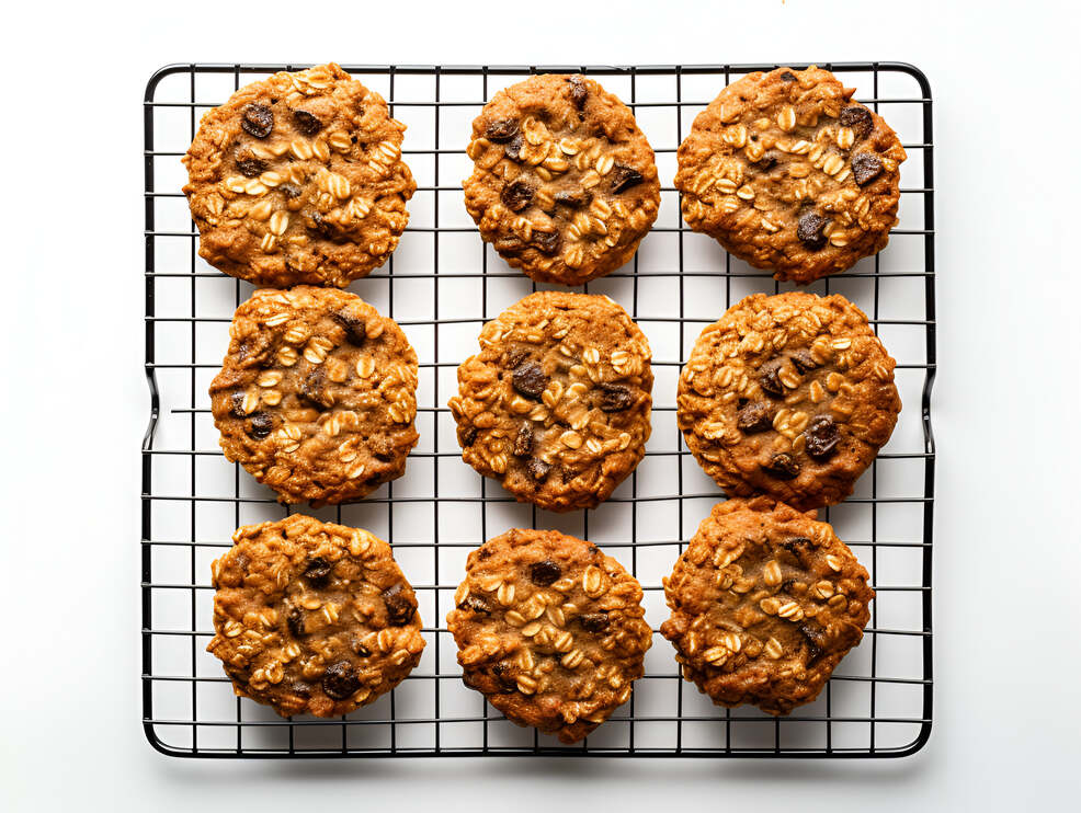 galletas de avena y plátano (veggie)