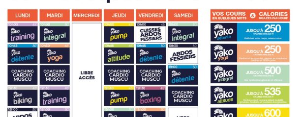 224 planning salle de sport rennes saint jacques de la lande