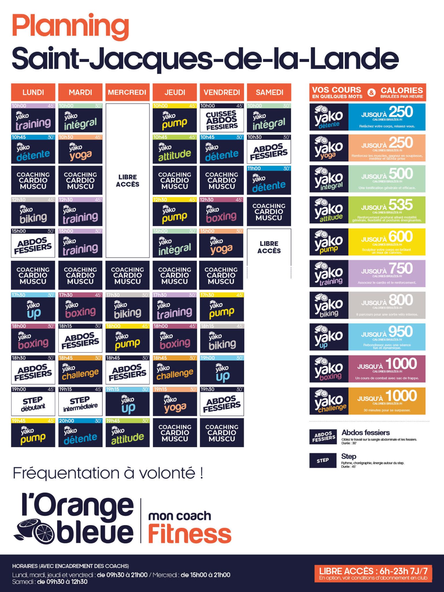 224 planning salle de sport rennes saint jacques de la lande