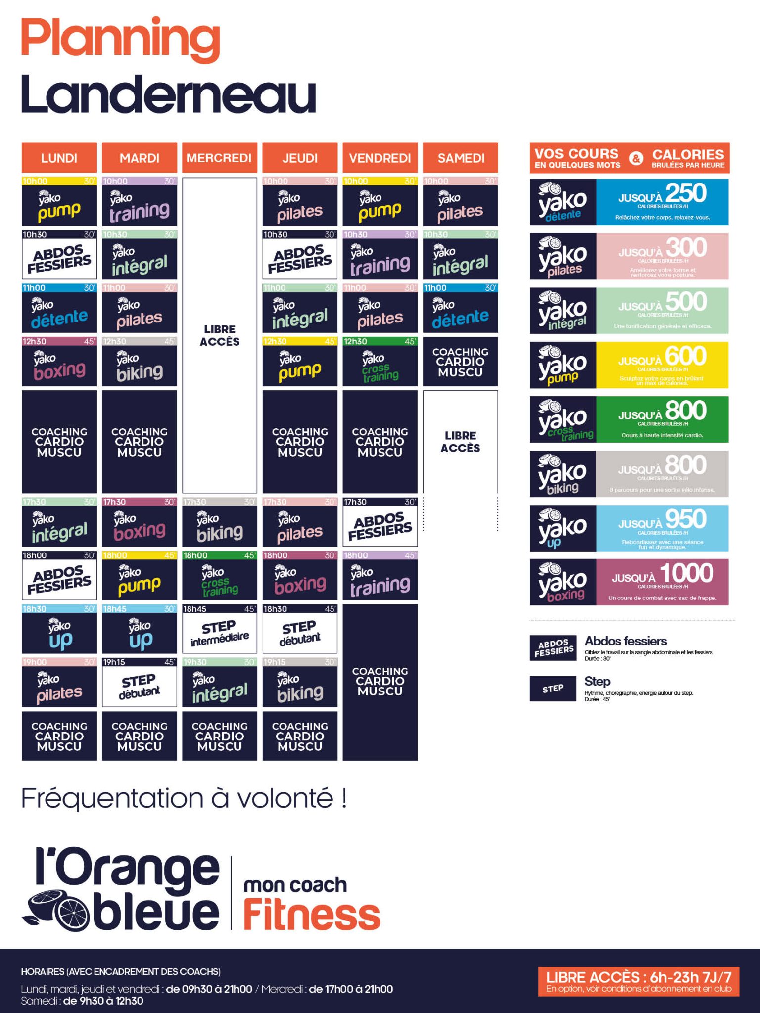 136 planning salle de sport landerneau