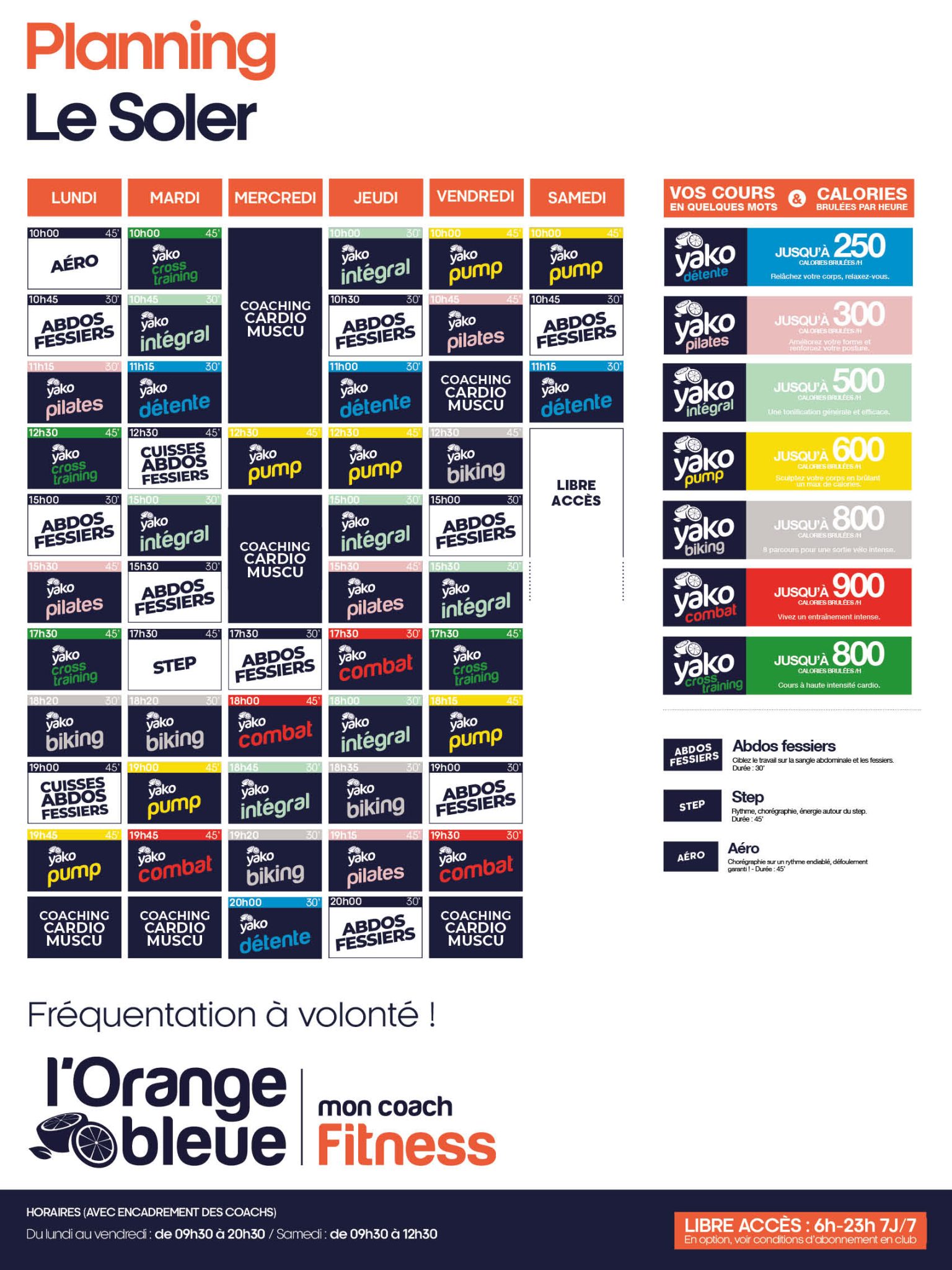 151 planning salle de sport perpignan le soler