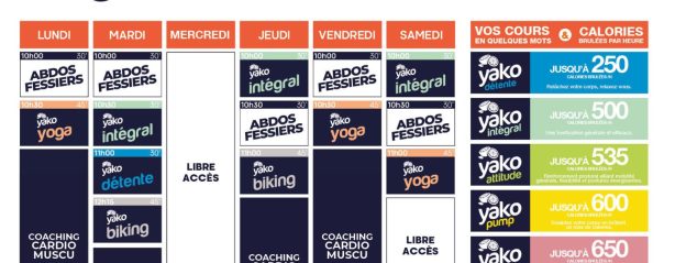 160 planning salle de sport laigle