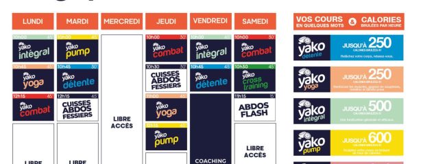 161 planning salle de sport magny