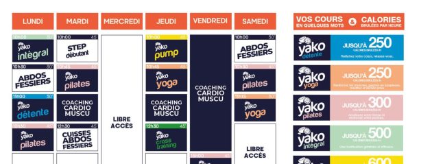 170 planning salle de sport melle