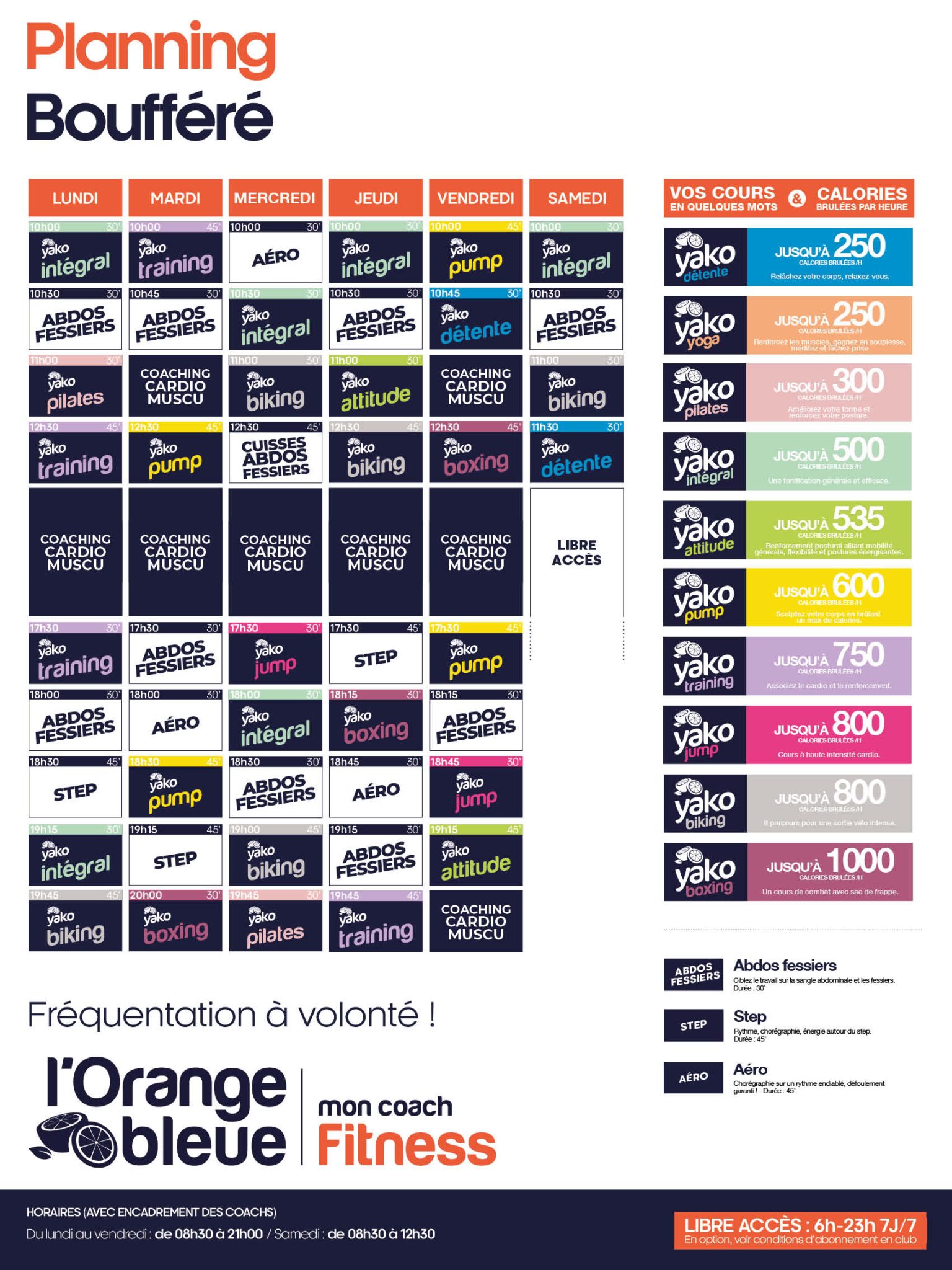 179 planning salle de sport montaigu vendee