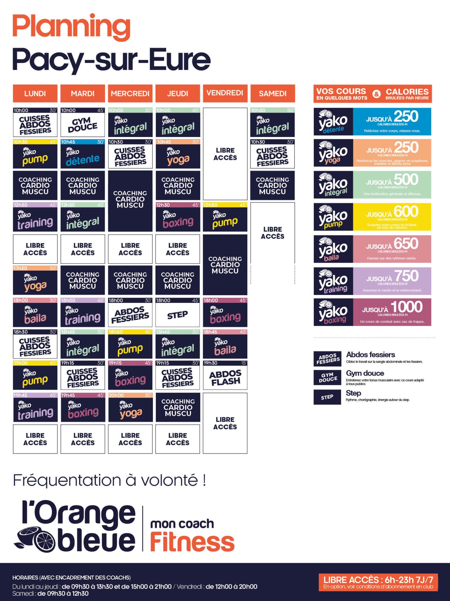 199 planning salle de sport pacy sur eure