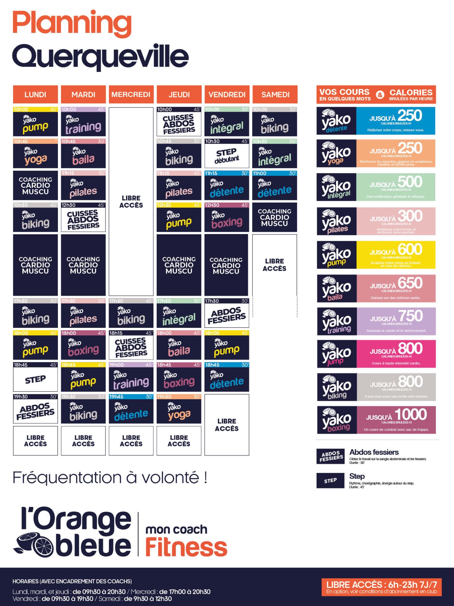 216 planning salle de sport cherbourg querqueville