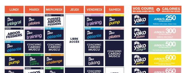 222 planning salle de sport rennes colombier
