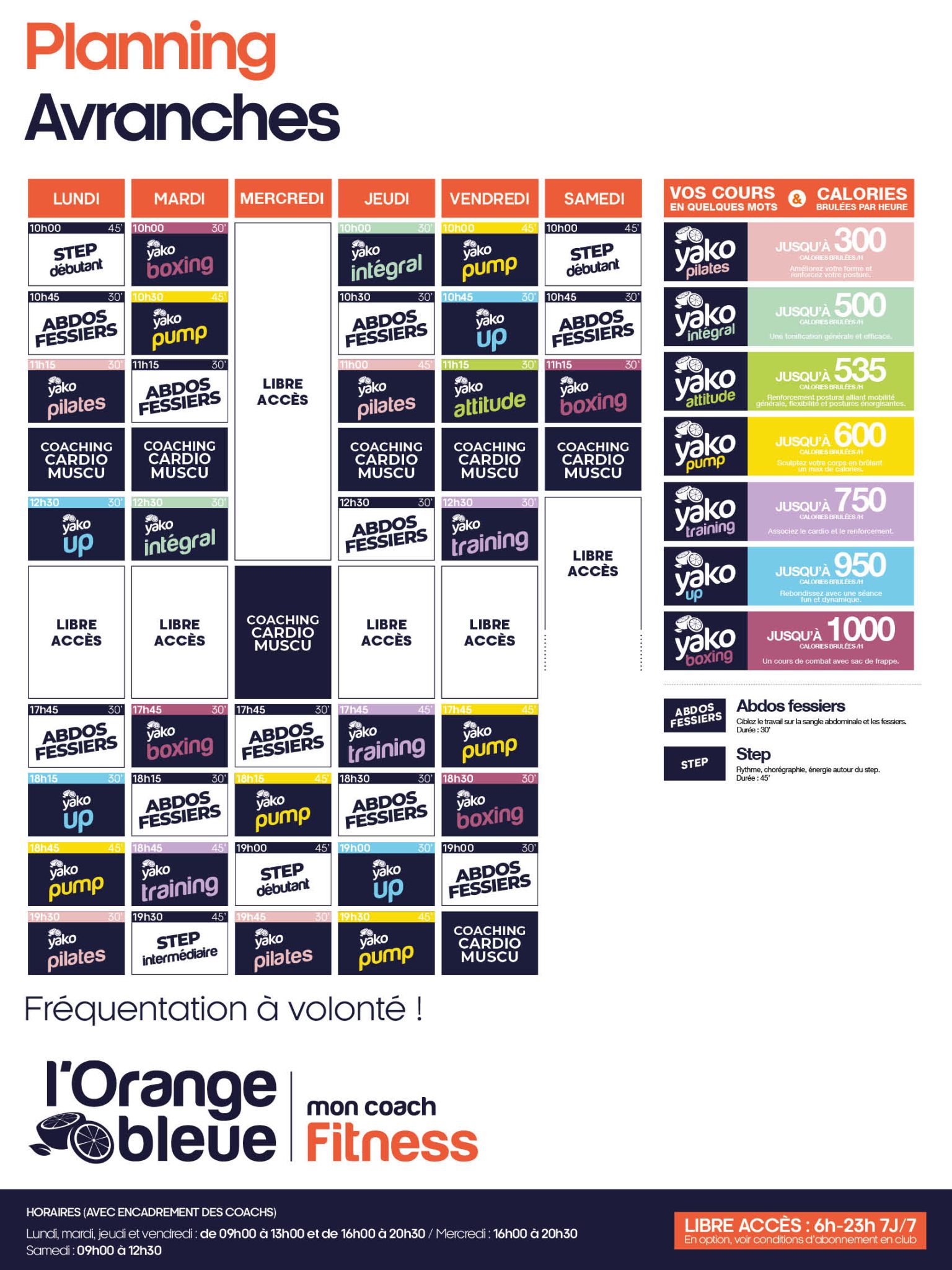 23 planning salle de sport avranches saint martin des champs