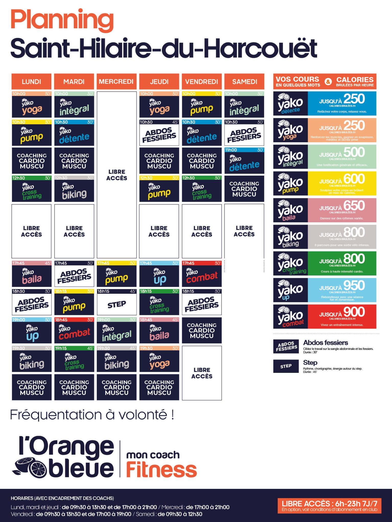 242 planning salle de sport saint hilaire du harcouet