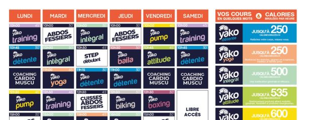 245 planning salle de sport saint lo