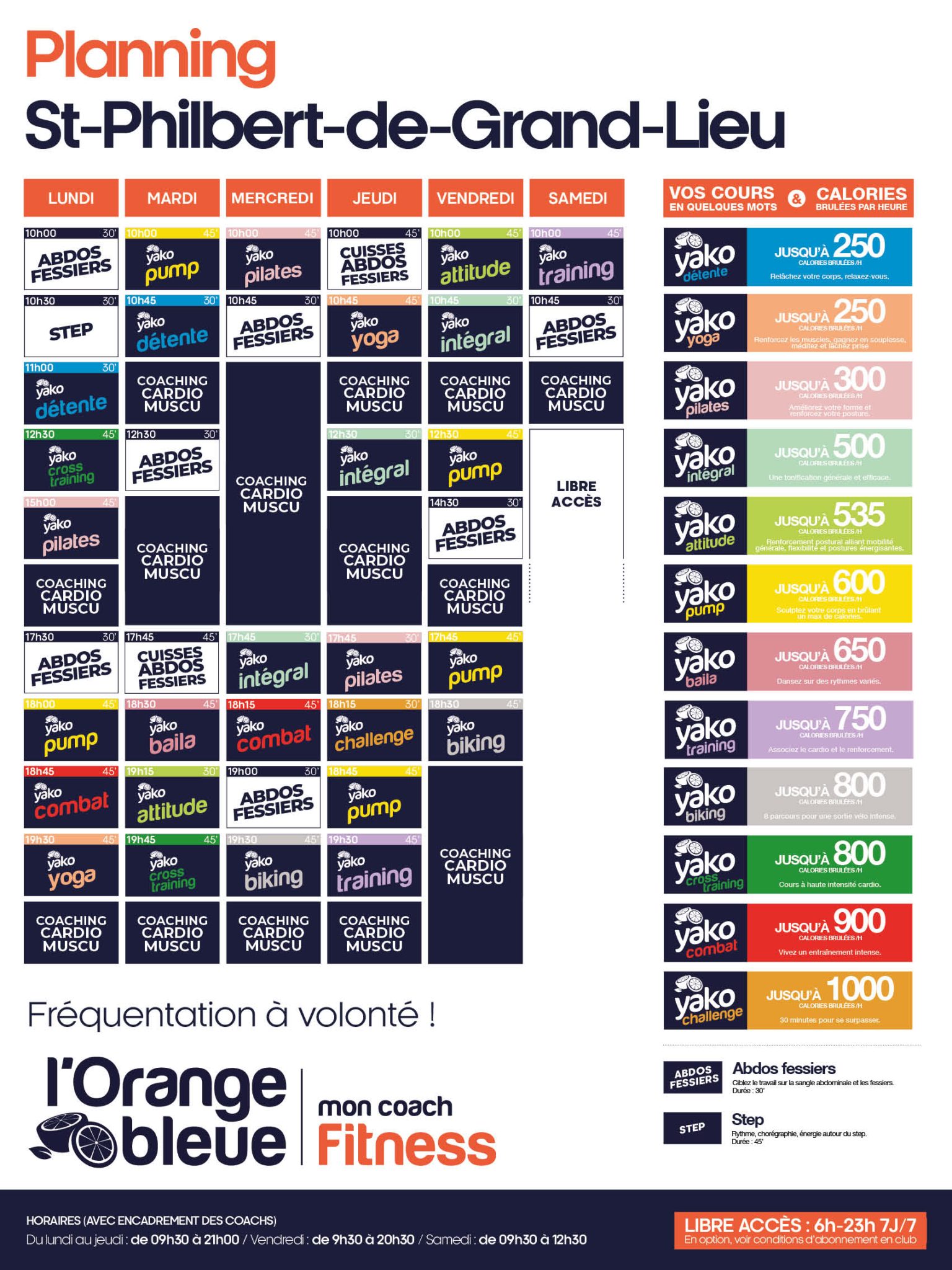 251 planning salle de sport saint philbert de grand lieu