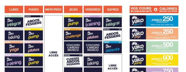 279 planning salle de sport tours nord