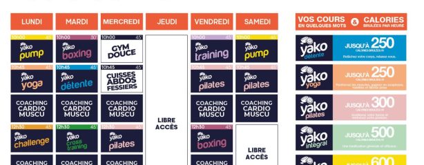 280 planning salle de sport tours centre