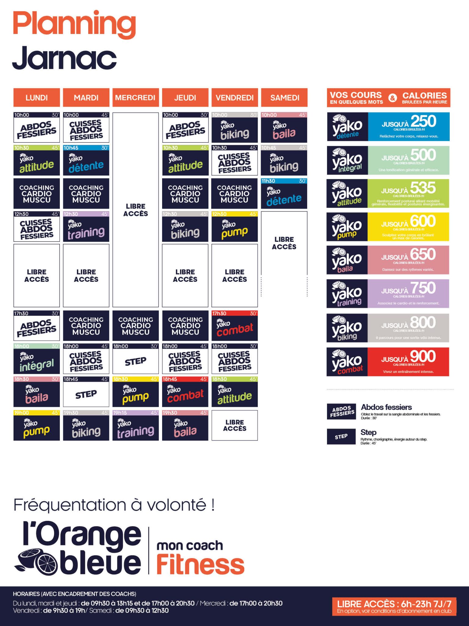 334 planning salle de sport jarnac
