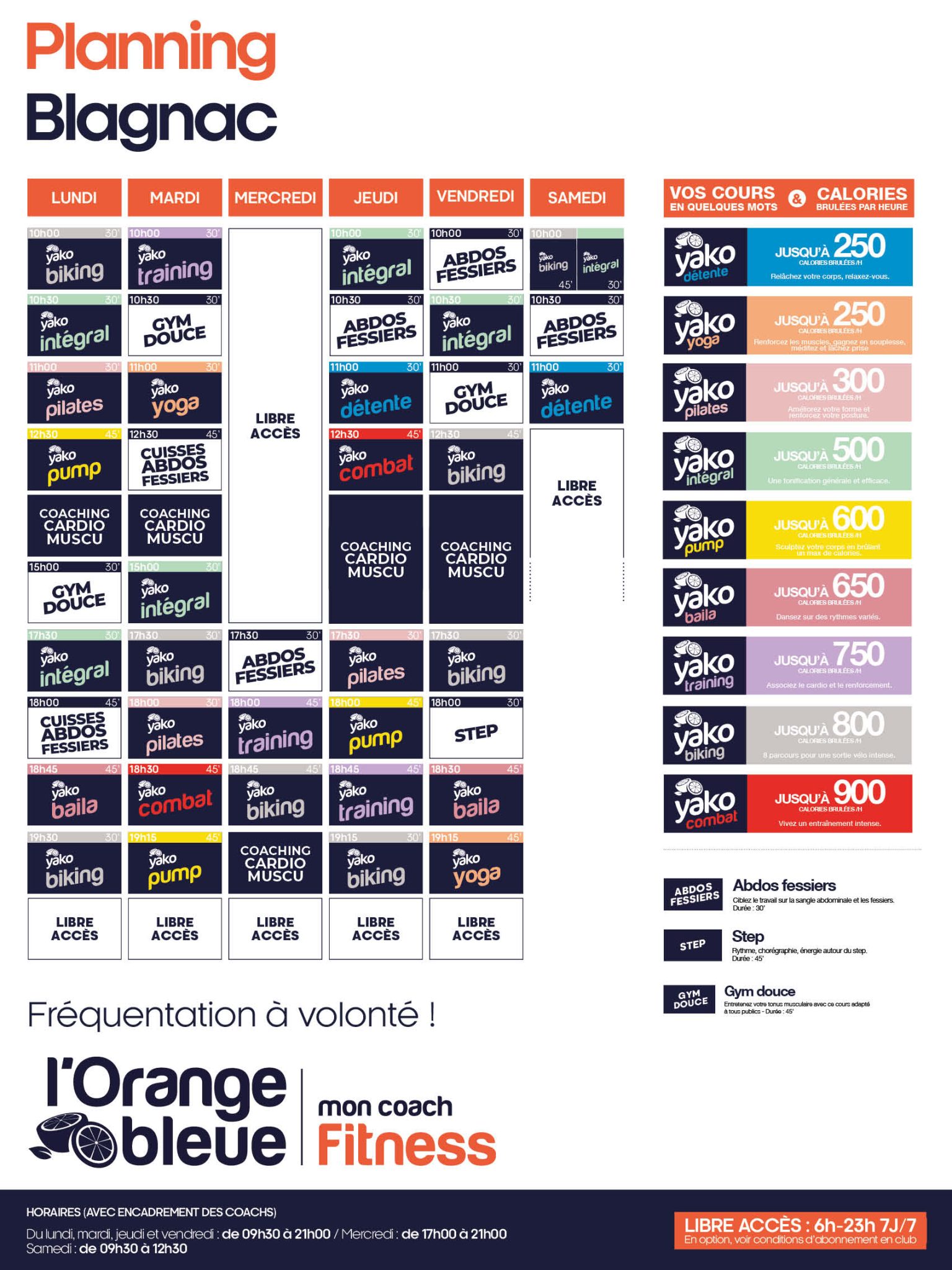 35 planning salle de sport blagnac