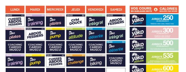 411 planning salle de sport plelan le grand