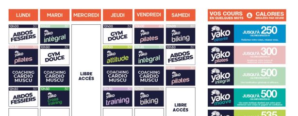 474 planning salle de sport bagneres de bigorre pouzac