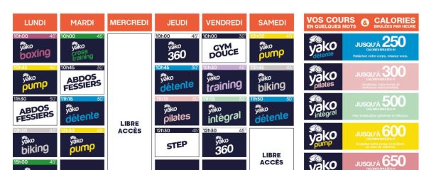 484 planning salle de sport saint just en chaussee