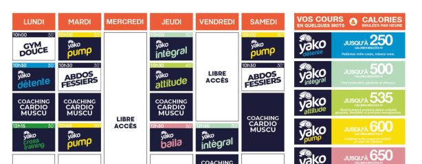 513 planning salle de sport baud