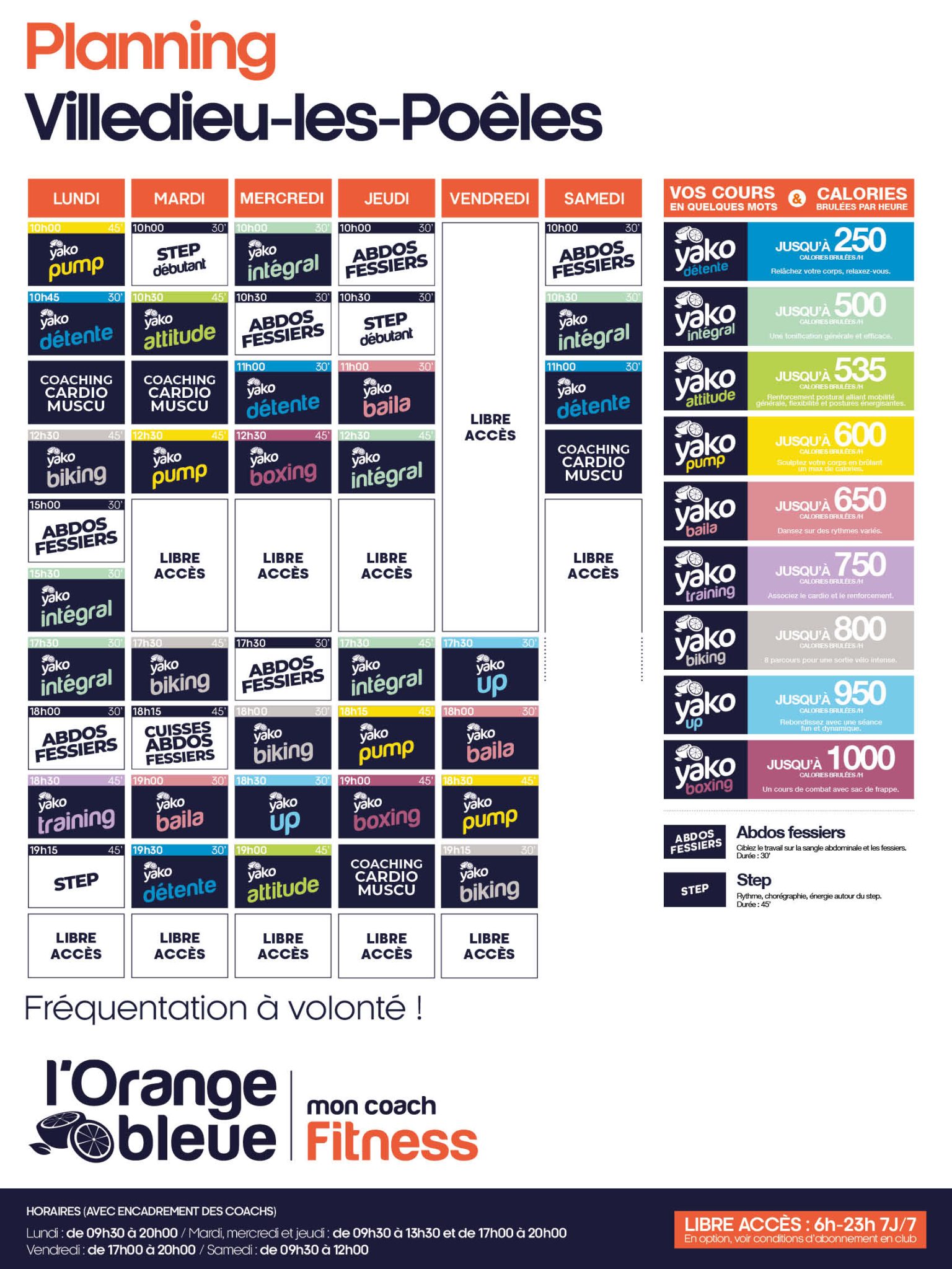 526 planning salle de sport villedieu les poeles
