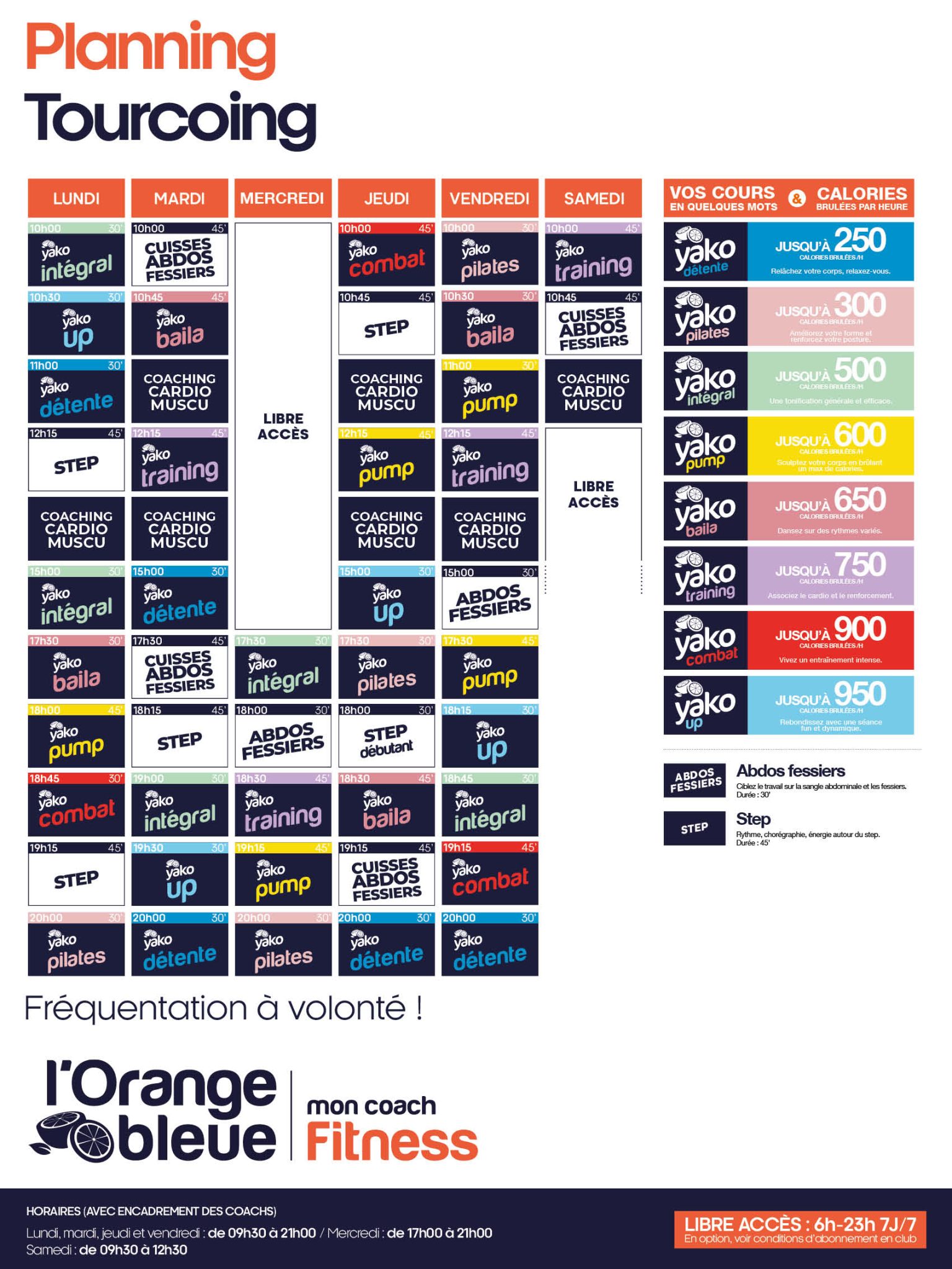 533 planning salle de sport tourcoing