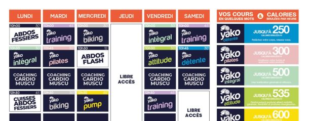 54 planning salle de sport carentan