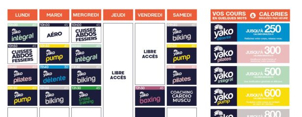 588 planning salle de sport vinon sur verdon