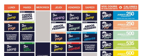 702 planning salle de sport saran